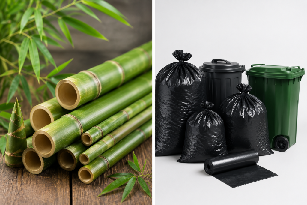 bunch of bamboo