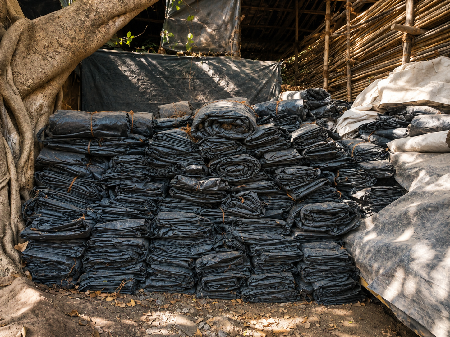 polythene garbage bag